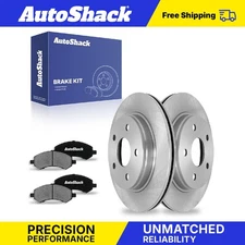 Front Brake Rotors Ceramic Pads for Dodge Durango 2006-2018 Ram 1500 5.7L