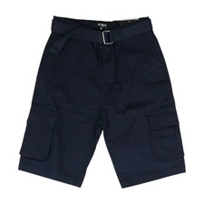Blu Rock Men's Flex Stretch Cargo Shorts Navy Size 34 Style MCGSSING