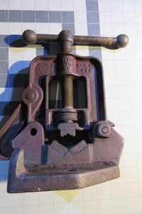REED No 0 pipe vice prior owned Vintage in good condition