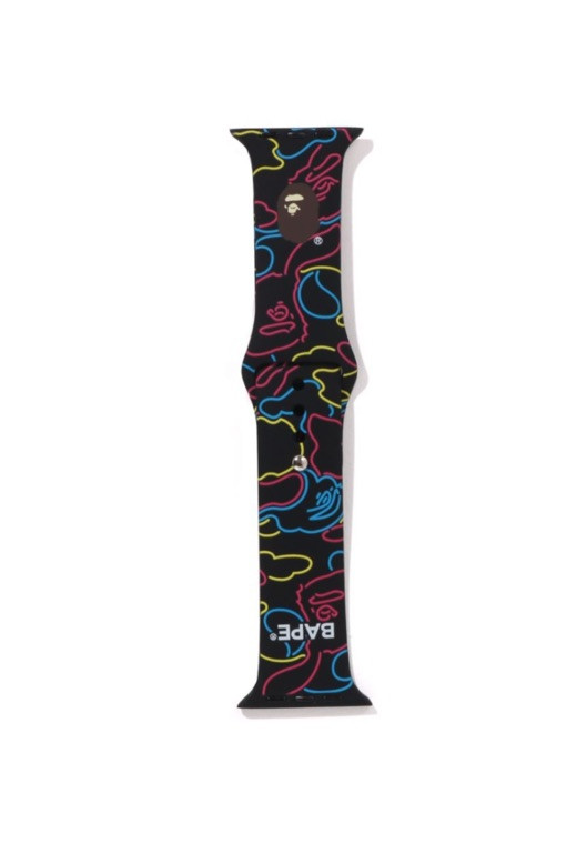A BATHING APE® Apple Watch band【Ｌ】 Apple Watch Band Bape Arctic White Camo Camouflage Hypebeast