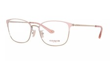 NEW COACH HC 5135 9350 SATIN PINK LIGHT GOLD EYEGLASSES 53-17-140 W/CASE