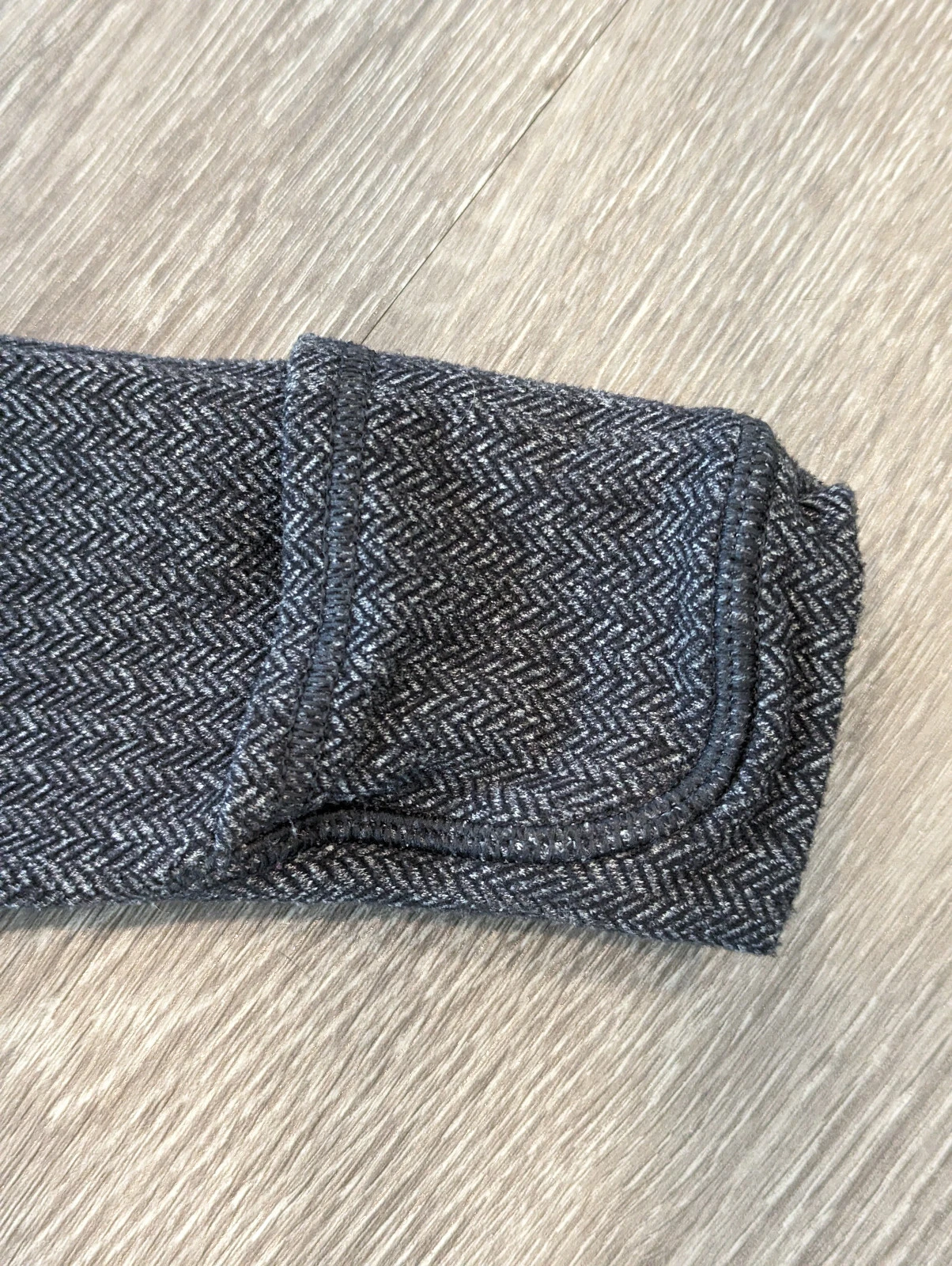 lululemon 1/2 zip long sleeve herringbone 