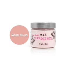 Nsi Attraction Nail Acrylic Powder - Rose Blush 1.4oz / 40g 