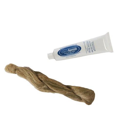 Fermit Dichtungsset Neo Fermit 90 g Tube Hanf Zopf 50 g