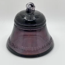 Telephone Pioneers of America Loyalty Service Fellowship Bell Paperweight Purple