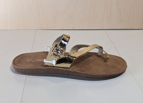 Forever Women Criss Cross Toe Hold Slip-On Strappy Summer Sandals - Beach/ Pool - Picture 11 of 27
