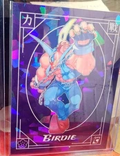 2025 Cardsmiths Street Fighter Alpha #08 BIRDIE Amethyst Gemstone 39/49 SSP