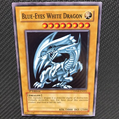 Blue-Eyes White Dragon DPKB-EN001 Super Rare 1st Edition (NM) - US