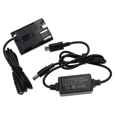USB Netzteil für Canon ACK-E2 8,4V 2m + DC-Kuppler