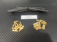 20 Pair 4mm Male  Female Easy Solder Bullet Connector For 1/10 RC Car Motor ESC