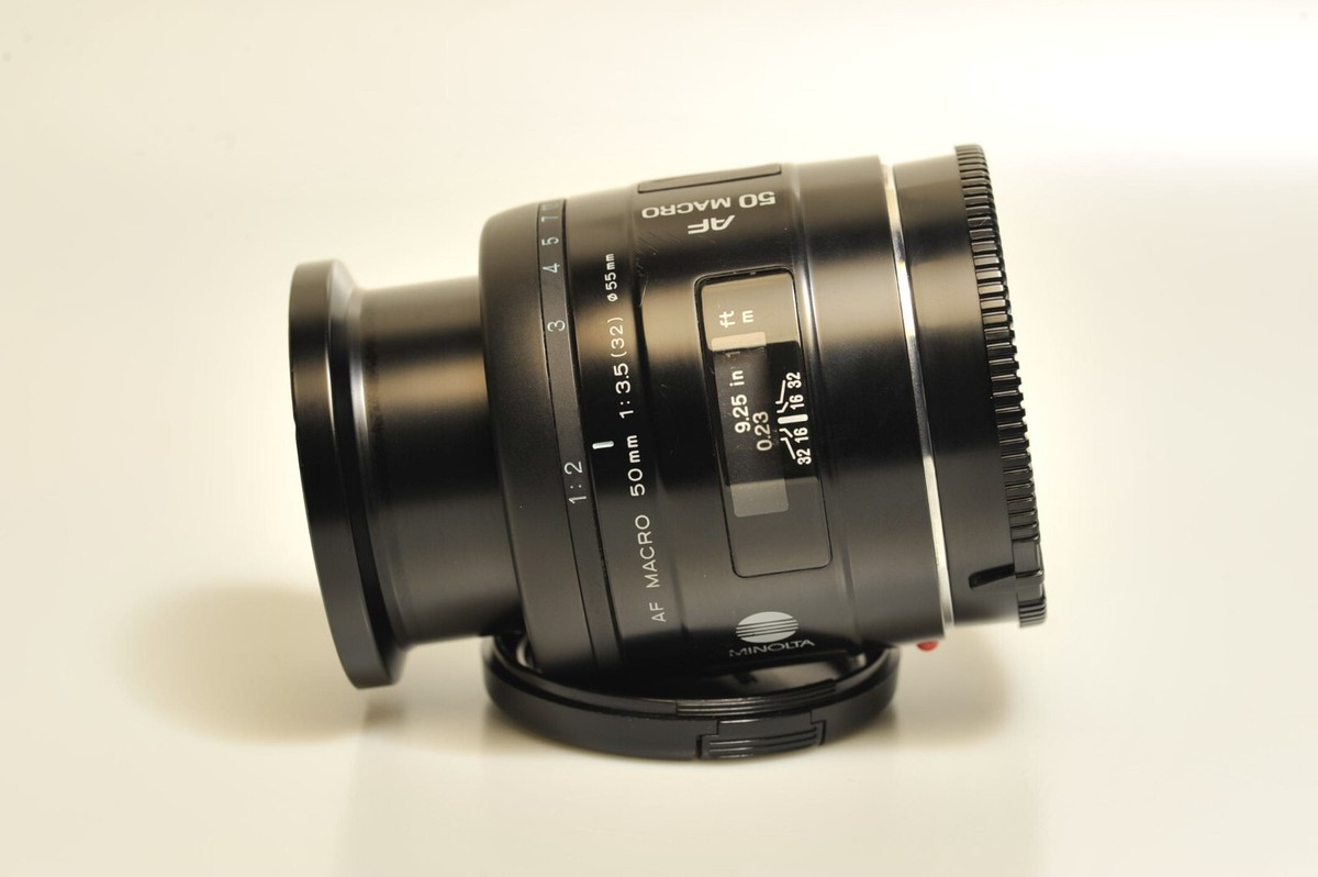 Camera Lenses Minolta 50mm Macro Minolta 美樂達SONY AF 50mm Macro
