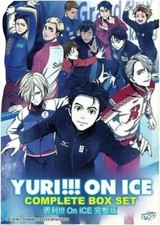 Yuri  On Ice Complete Series 1-12 End Japanese Anime DVD with English Sub