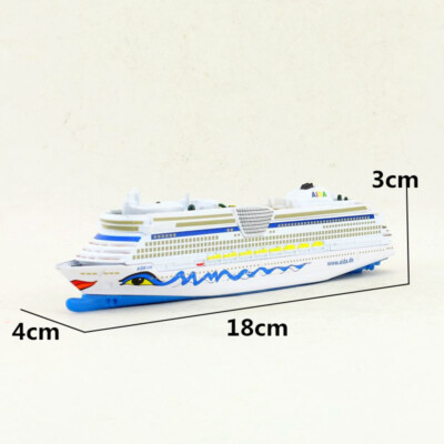 1:1400 Scale SIKU Aida/Queen Mary II Ocean:Mein Schiff liner