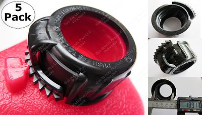 5 Gas Can SCREW CAP COLLARS #84004 CR New GENUINE Wedco Essence