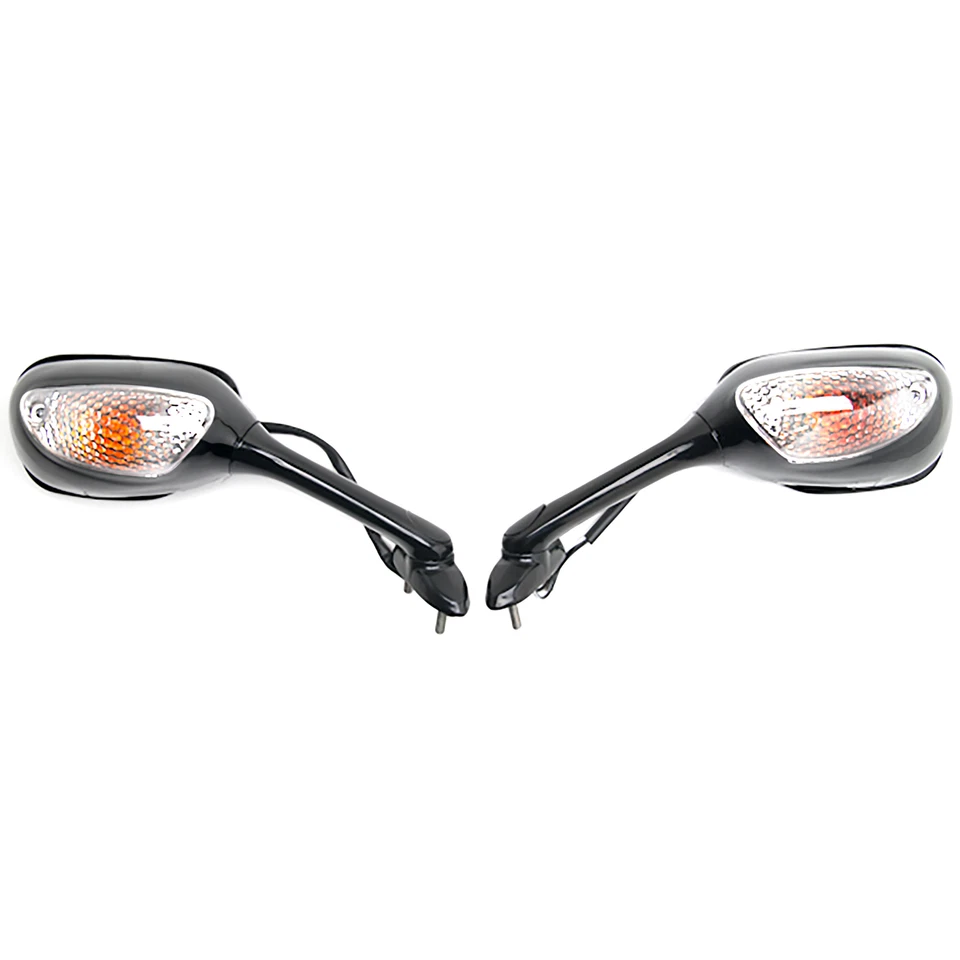 Espejos retrovisores de repuesto (L&R) para Suzuki GSXR 600 750 1000 2005-2016 con señales Foto 3 de 3