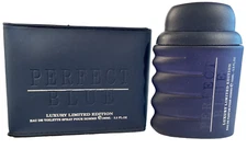 Perfect Blue Eau De Toilette Pour Homme Luxury Limited Edition 3.4oz NEW