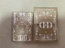 Dan and Dave Smoke and Mirrors Playing Cards V8 Golden Set (2 Decks) Sealed