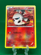 Pokémon TCG Larvesta 16/98 Reverse Holo X&Y Ancient Origins XY English 2015 LP