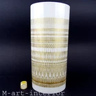Lovely 1960s Porcelain Vase Gold Decor by T. Baumann for Rosenthal studio-linie