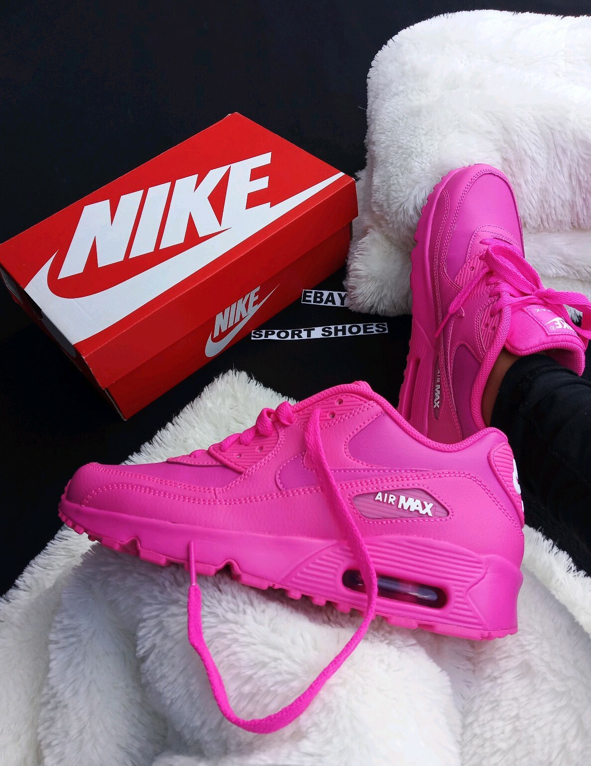 5Y 6.5 para mujer Raro Auténticas Nike Air Max 90 95 blancoo rosado Correr Informal 5Y 6.5 para mujer Raro Auténticas Nike Air Max 90 95 blancoo rosado Correr Informal venta al por mayor barato
