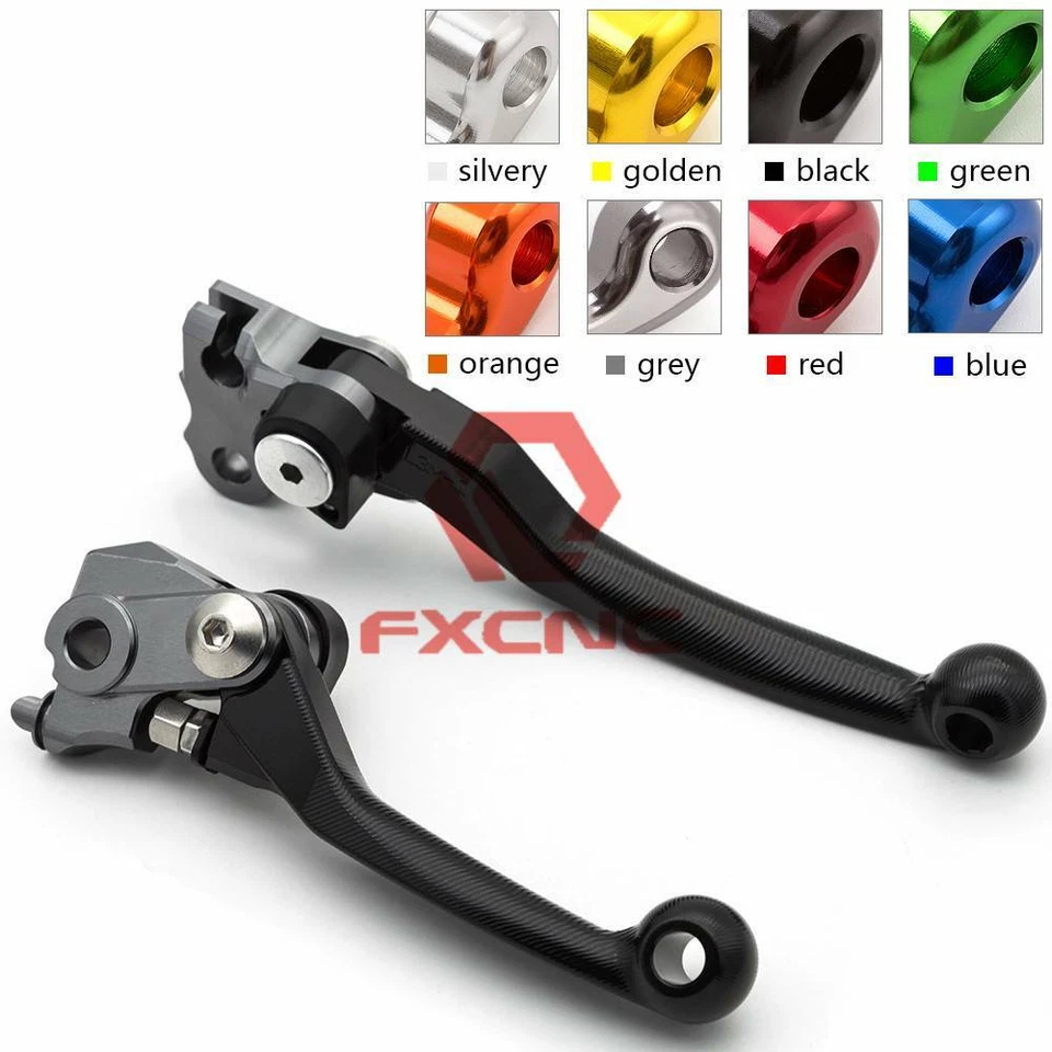 Para TTR 125L/LE/LE 2000-2018 FXCNC Nueva palanca de freno y embrague 3D Dirtbike Foto 3 de 4