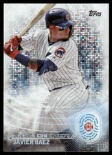 2020 Topps  2030 Javier Baez #T2030-19 Chicago Cubs
