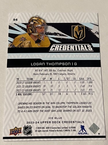 2023-24 Upper deck Credentials BASE #1-100 You Pick From List Complete your set - Picture 187 of 199