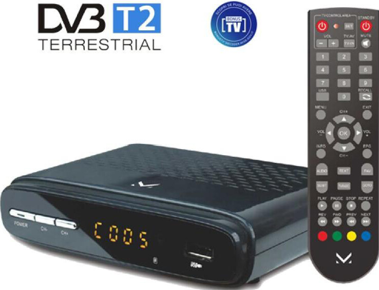 Scopri la Nuova TV con Majestic DEC 695T HD - Decoder DVB-T2 Smart-Ready - 1