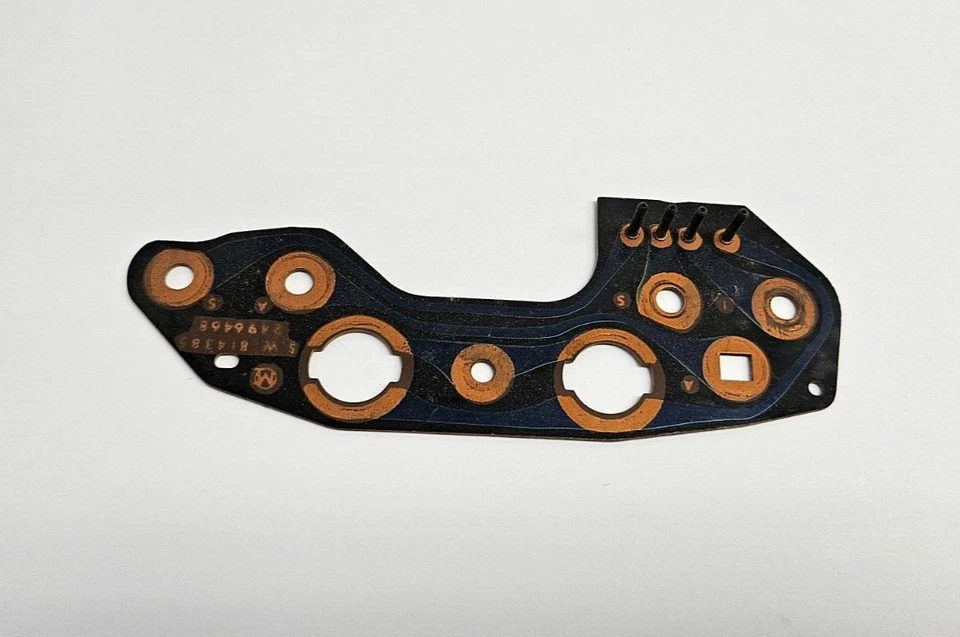 1965-1966 Plymouth Fury Fury II Fury III Dash Circuit Board 2496468 NOS - Image 3 of 4