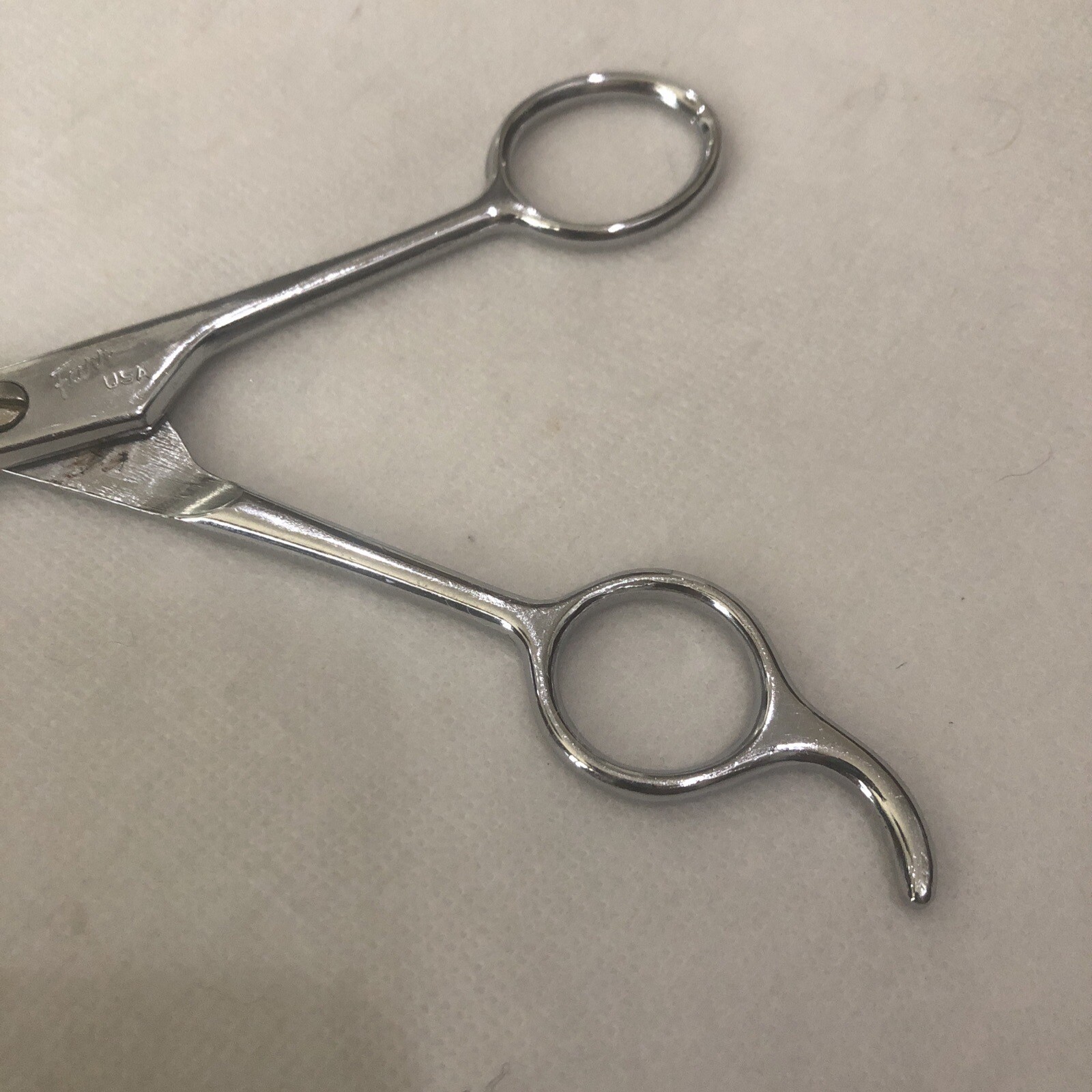 Vintage FARR Thinning Scissors Barber Salon Stylist Shears Made In USA