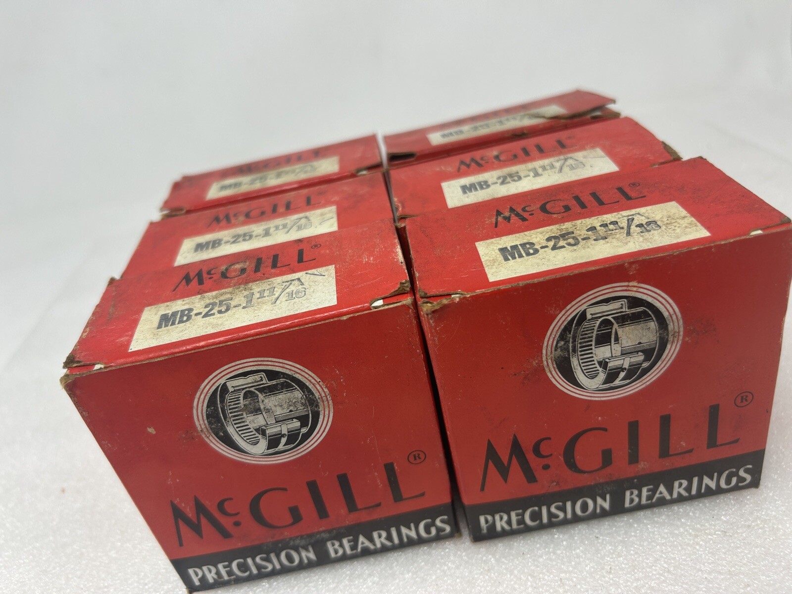 McGill MB-25-1-11/16 Insert Bearing - Lot of 6