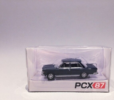 Pcx87 8700638 - FIAT 130 Dunkelblau Farbe Jahr 1969 HO 1:87