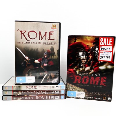 Ancient Rome: Collector's Edition (Box Set DVD, 2018) Documentary Drama History