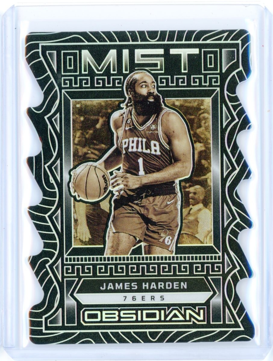 2022-23 Panini Obsidian Asia JAMES HARDEN 76ers MIST Insert Case Hit SSP