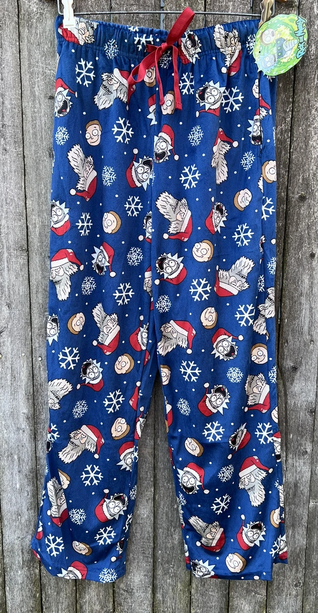 Rick And Morty “Christmas” pajama Lounging pants Medium