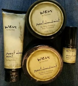 Lot Wen By Chaz Dean Sweet Almond Mint Styling Creme Texture Balm