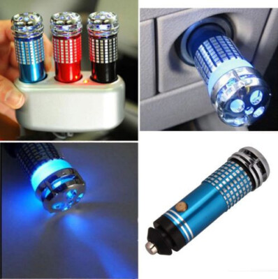 3 X Universal Car Auto Fresh Air Ionic Purifier Oxygen Bar Ozone Ionizer Cleaner