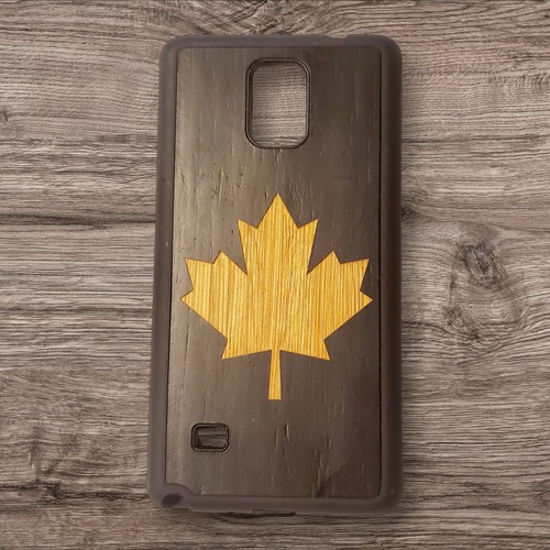 Custom Canada Case for Samsung Galaxy S5 / S5 NEO Phone Cover Wood Great Gift