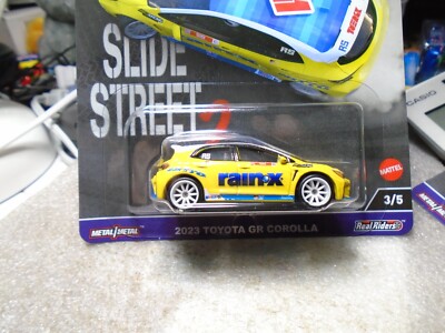 Hot Wheels Slide Street 2 2023 Toyota GR Corolla with Real Riders
