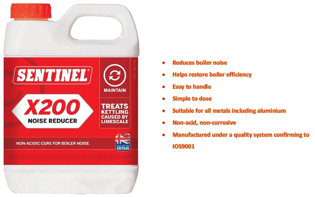 Sentinel X100 X200 X300 X400 X800 Inhibitor Cleaner Noise Reducer Leak