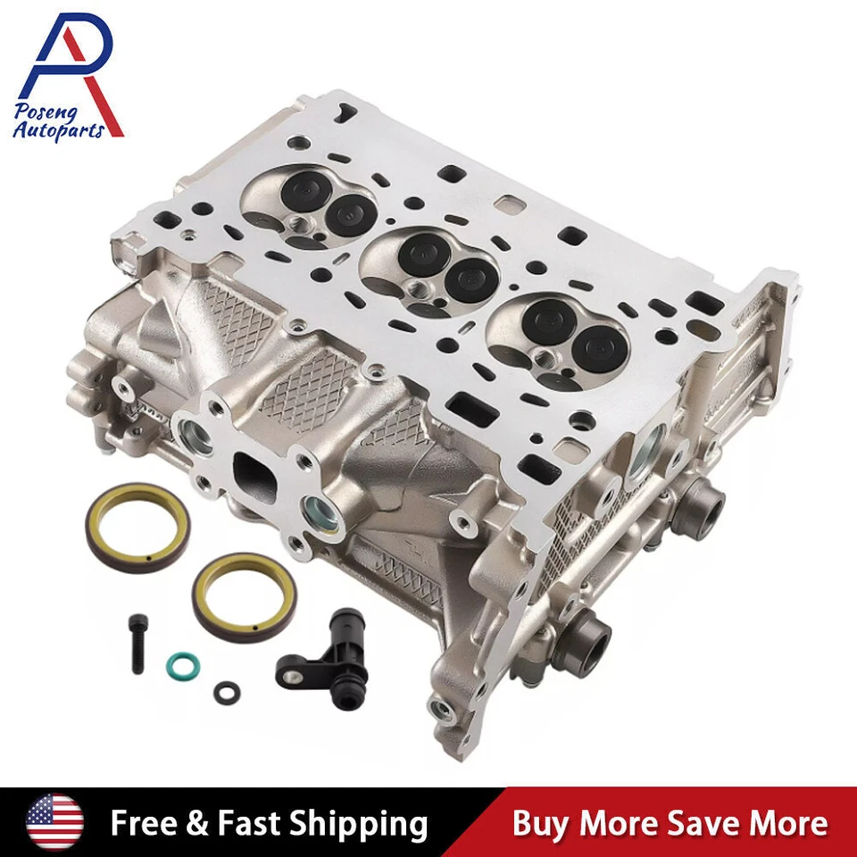 Aluminum Engine Cylinder Head Assembly CM5Z-6049-E For Ford Focus 2015-2018 1.0L - Image 2 of 4