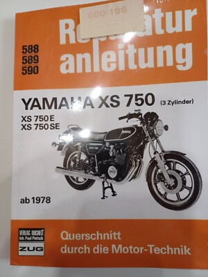 Reparaturanleitung für Yamaha XS750 XS750E XS750SE Special Custom US-Custom