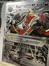 Pokémon Mega M Shadow Darkrai EX NM Silver Foil Fan Art