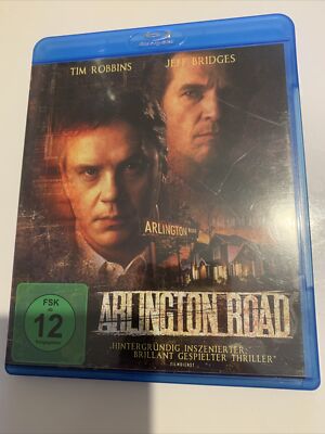 Arlington Road - Tim Robbins - Bluray - Deutsch - Rar - Rarität - OOP
