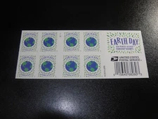 USA 2020 Earth Day FOREVER Booklet of 20 Stamp MNH XF