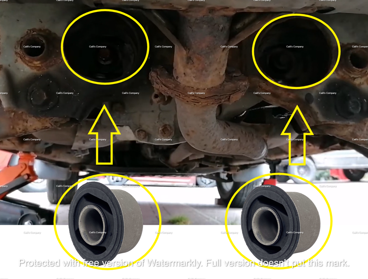 27561-66J01 For 2pcs 06-08 Suzuki Grand Vitara Rear Differential