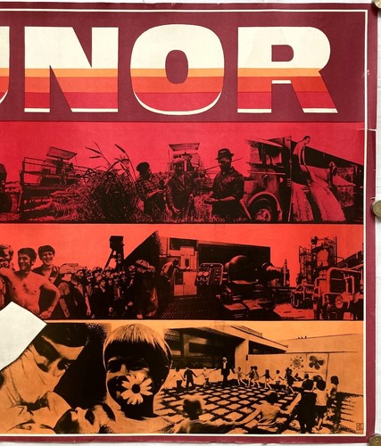 Original Vintage Poster CZECHOSLOVAKIA - WORKERS - SOCIALISM - FEBRUARY - 1975 - Picture 3 of 11