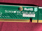 Supermicro RSC-R1UU-UE16 RSC-R1UU-E8R+ 1U UIO Riser Cards Right Side w/ bkt — photo 4