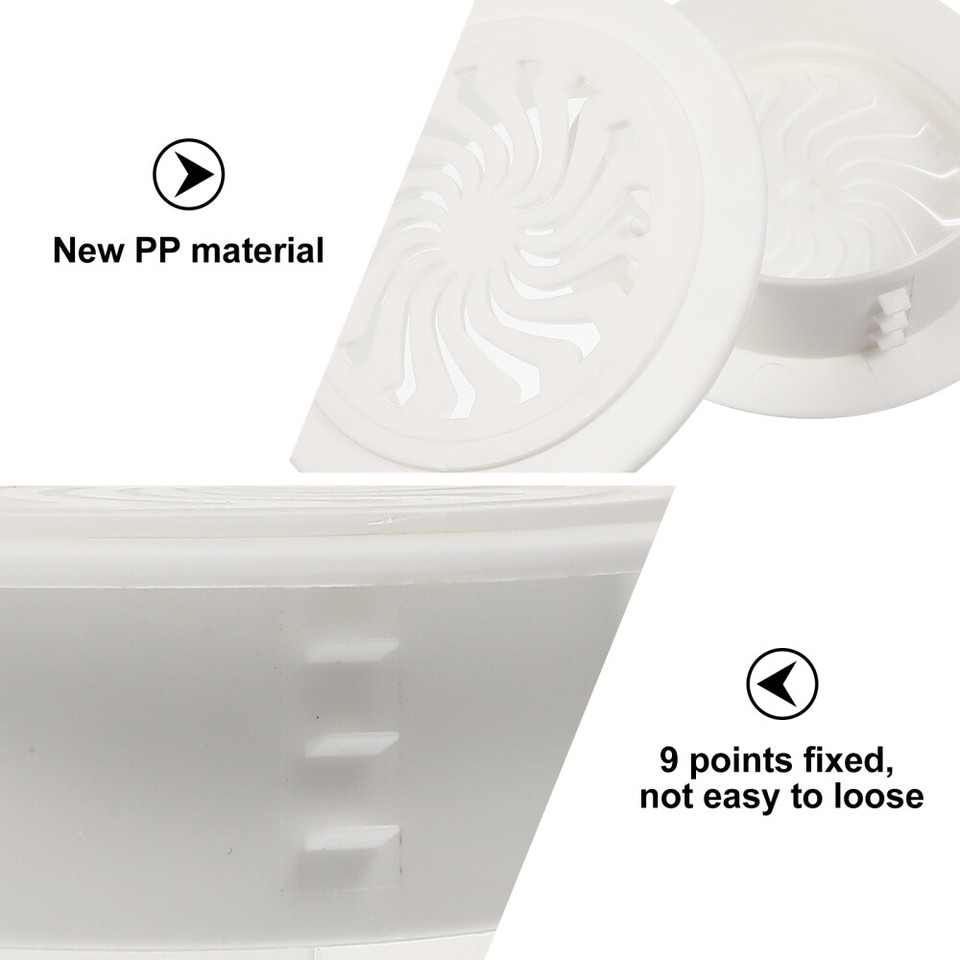 4pcs Decorative Outdoor Pipe Covers Wall Hole Plug Decorative Drain