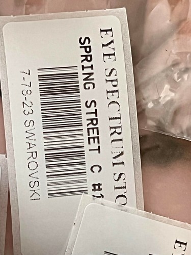 Spring Street Sparkling Bow Swarovski Silver Plated Ring 7" $78 #120 - Picture 3 of 3